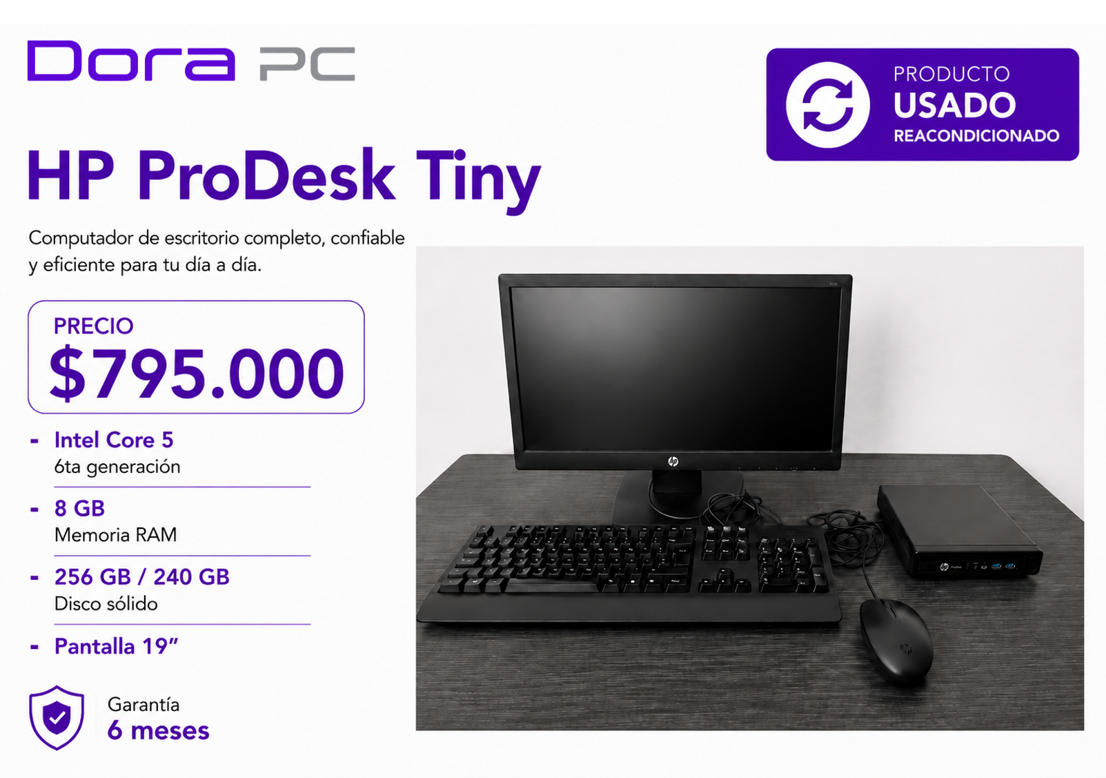 foto hp prodesk tiny $795.000 foto hp prodesk tiny $795.000